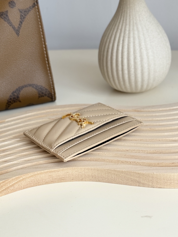 イヴサンローラン財布側面デザイン